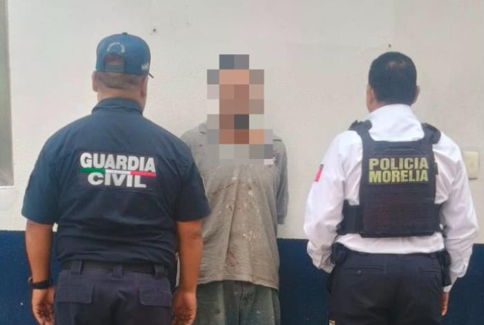 Rescatan a tres mujeres víctimas de violencia familiar y detienen a hombre armado en Morelia