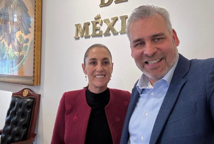 Respalda Bedolla propuesta de Sheinbaum para reducir gasto en el Legislativo