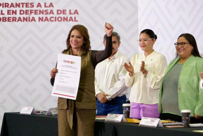 Respalda Fabiola Alanís método de encuesta para elegir la Coordinación de Morena