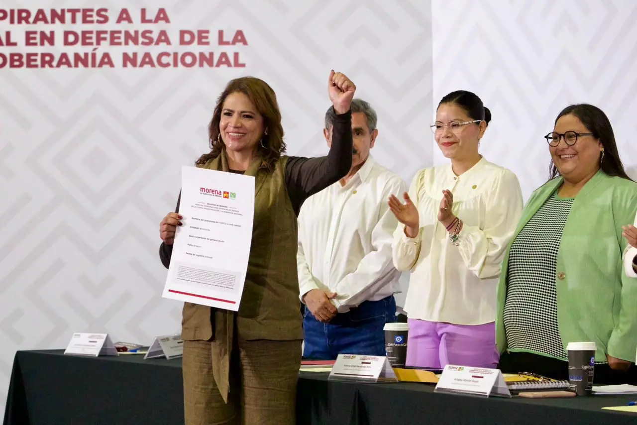 Respalda Fabiola Alanís método de encuesta para elegir la Coordinación de Morena