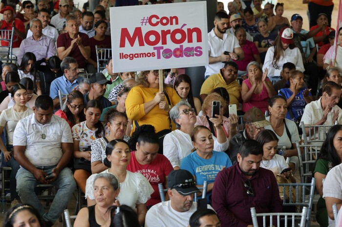 Respaldo del pueblo es la mayor fortaleza de la presidenta y de la 4T, afirma Morón