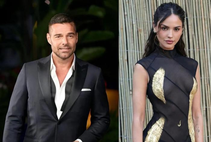 Ricky Martin y Eiza González defienden a Karol G en desfile de Schiaparelli