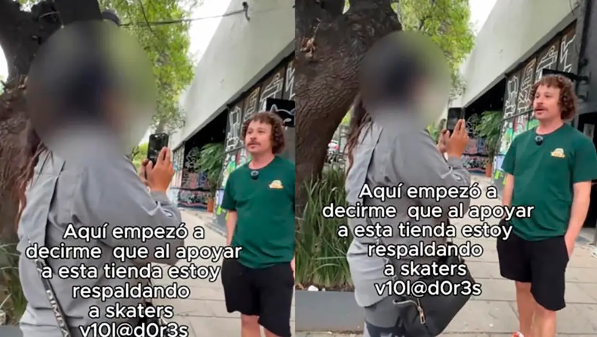 “Ridículo”: increpan a Luisito Comunica mientras graba en zona afectada por marcha