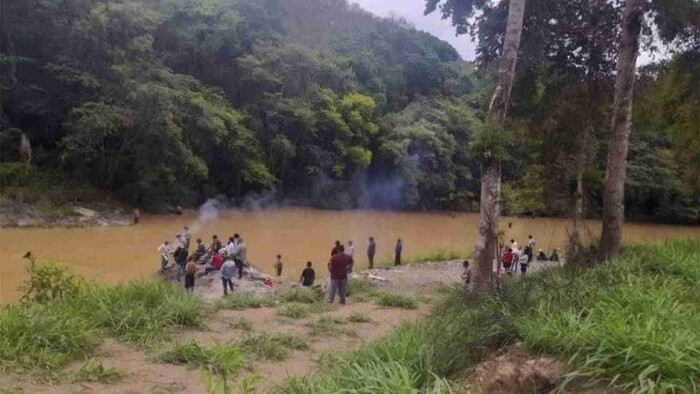 Río de la Sierra Sur arrastra a estudiante que estaba de excursión