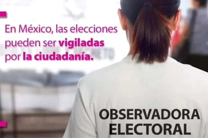 Rompe récord registro de observadores para elecciones del Poder Judicial