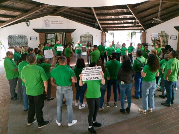 Rosendo Caro con un pie fuera de Cofom; STASPE levanta plantón