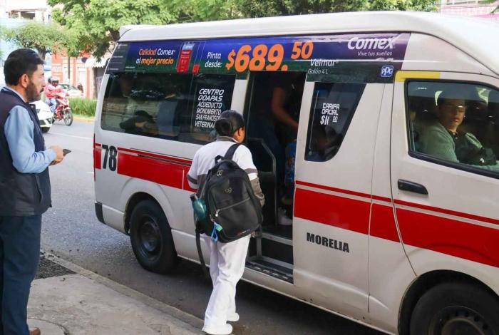 Rutas de transporte público operan con normalidad en Morelia: ITransporte