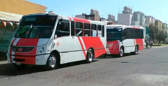 Rutas en Villas del Pedregal, modificadas por Transporte