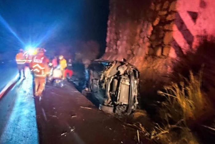 Saldo de tres lesionados en otra volcadura; esta vez fue salida a Pátzcuaro