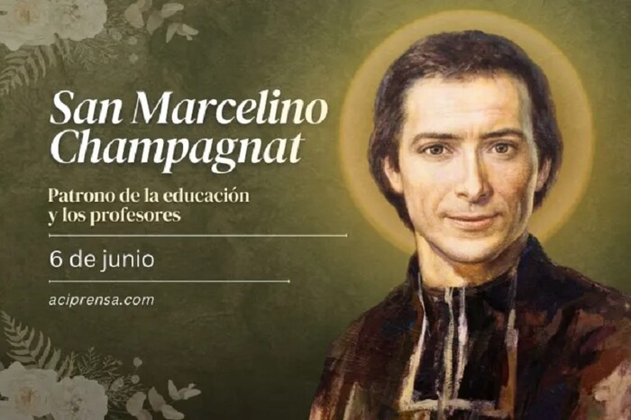 Santo del día 6 de junio: San Marcelino Champagnat