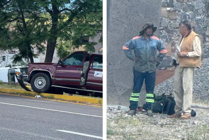 Se accidenta el “Padre Pistolas” en choque múltiple en la carretera Morelia-Tarímbaro; resulta ileso