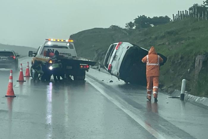 Se accidentan colaboradores de la diputada Adriana Campos