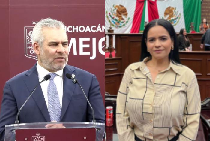 Se acordó que deben respetarse lo límites para el tema de seguridad, dice Bedolla sobre llamado a la alcaldesa de Tepalcatepec