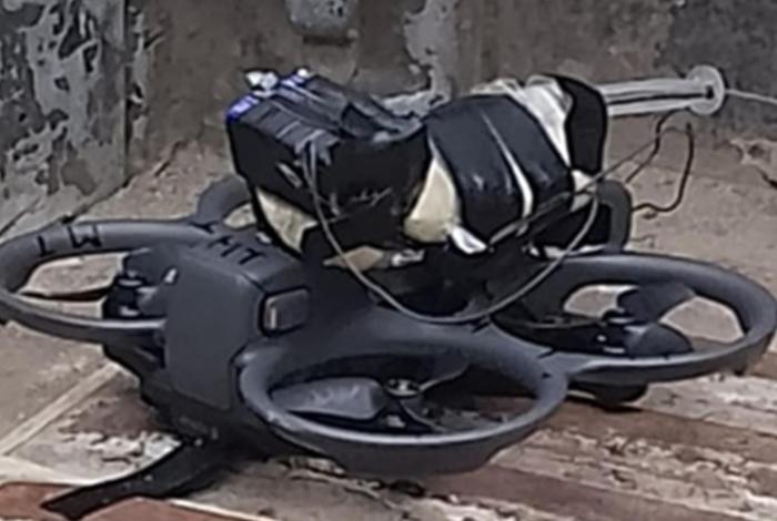 Se cae dron con explosivo en Coahuayana