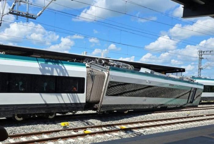 Se descarrila una unidad del Tren Maya en Izamal