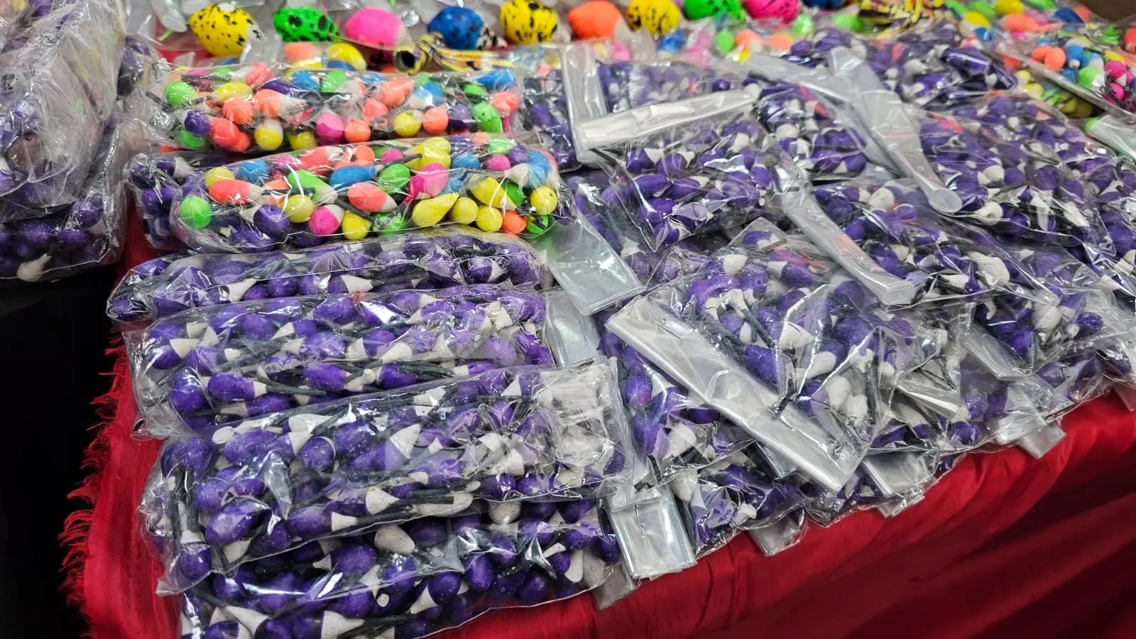 Se han asegurado hasta 100 kilogramos de pirotecnia