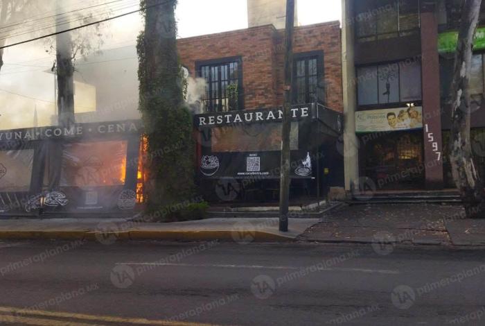Se inc3ndia terraza de ‘El Cocol’ en la Ventura Puente