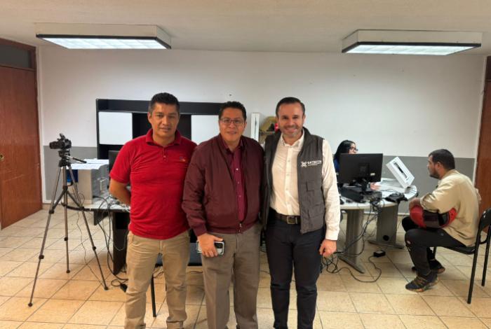 Se instala módulo móvil de licencias para conducir en Ciudad Universitaria: Navarro García