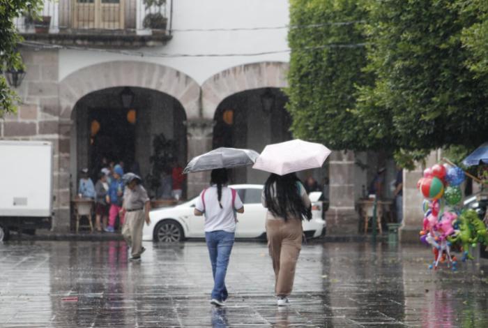Se prevén lluvias muy fuertes para Michoacán este lunes