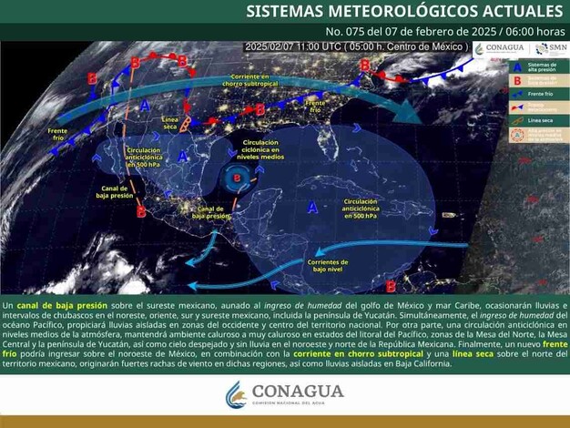 Se producirán lluvias en varias regiones de Michoacán