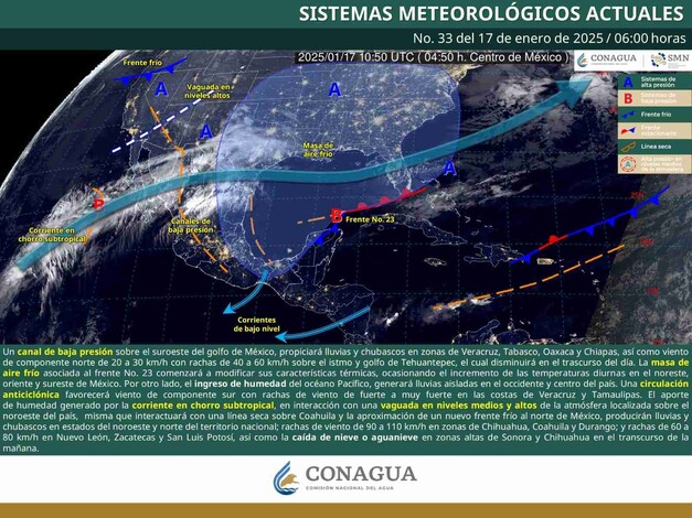 Se pronostican lluvias aisladas en regiones de Michoacán