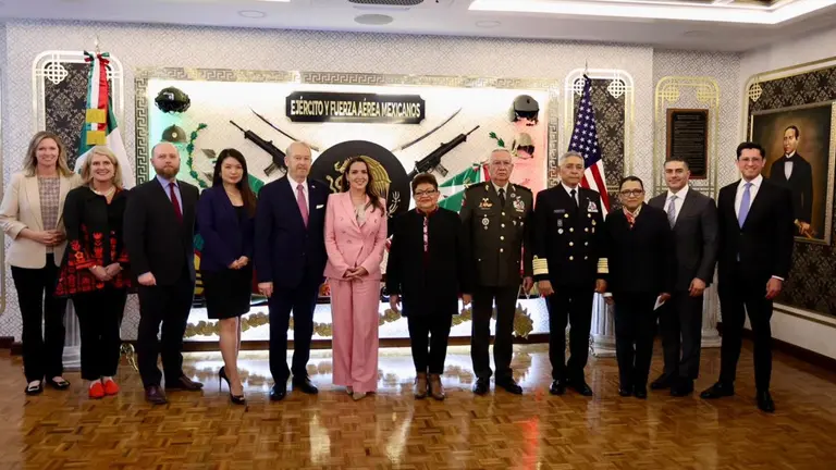 Se refrenda cooperación bilateral tras encuentro de Gabinete de Seguridad con autoridades de EU