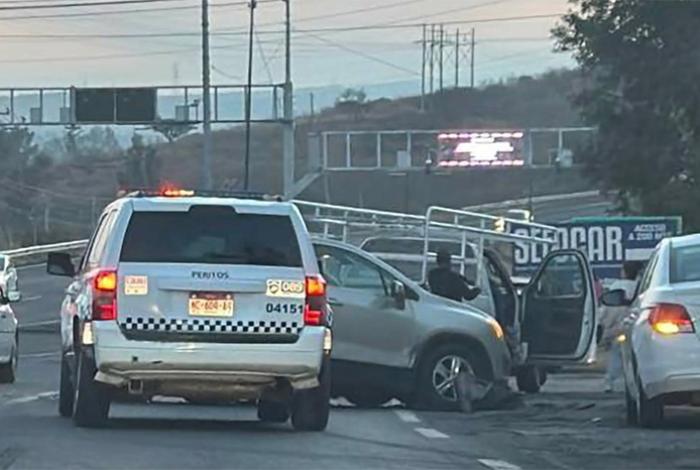 Se registra choque múltiple en la avenida Madero Oriente de Morelia