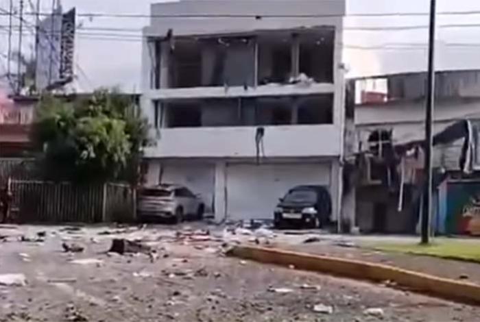 Se registra explosión en un inmueble de Uruapan; reportan personas lesionadas