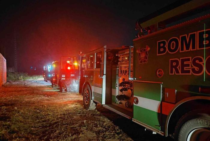 Se registra incendio en domicilio de la colonia 3 de Agosto, Morelia