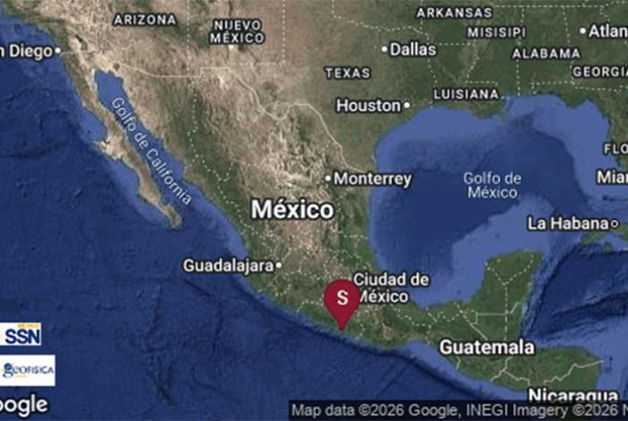 Se registra sismo severo en San Marcos, Guerrero, de magnitud 6.5; tiembla fuerte en Morelia