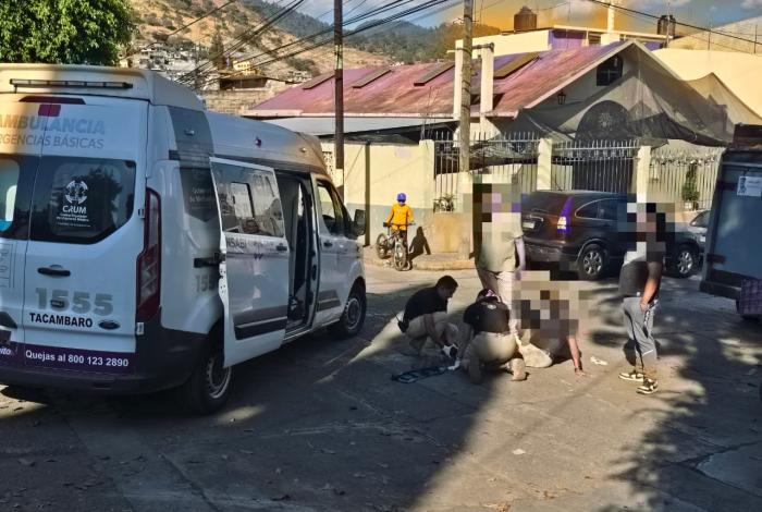 Se registran 2 accidentes de tránsito en la región de Tacámbaro; hay 1 herido