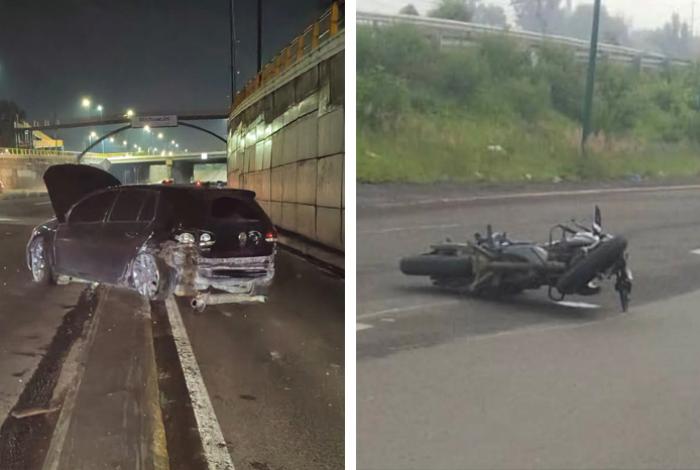 Se registran dos accidentes de tránsito en diferentes puntos de Morelia; hay un herido