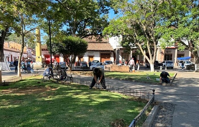 Se remodelará Plaza Chica de Pátzcuaro: Bedolla