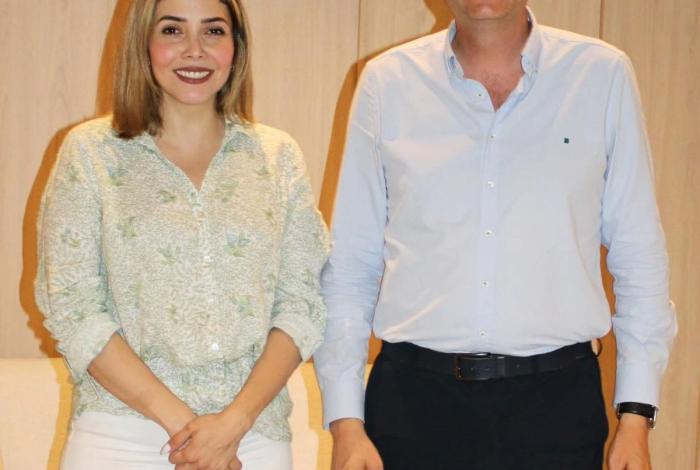 Se reúne Brissa Arroyo con alcalde de Morelia, Alfonso Martínez