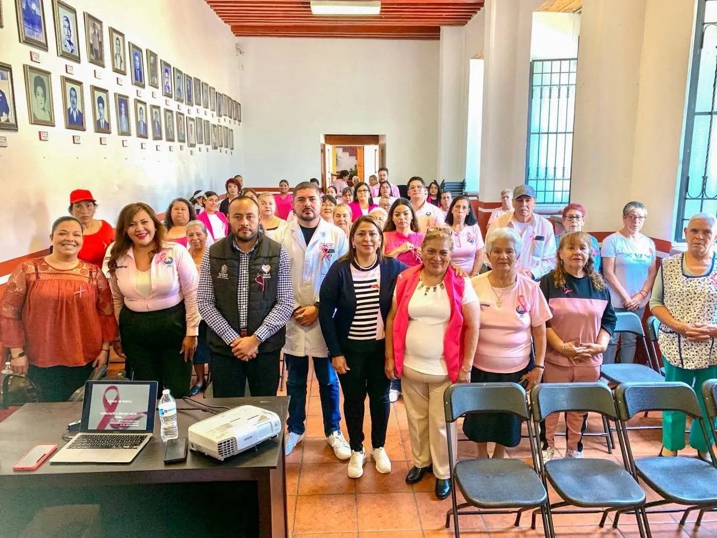 Se suma Quiroga al Mes de Sensibilización sobre el Cáncer de Mama con actividades de prevención y concientización