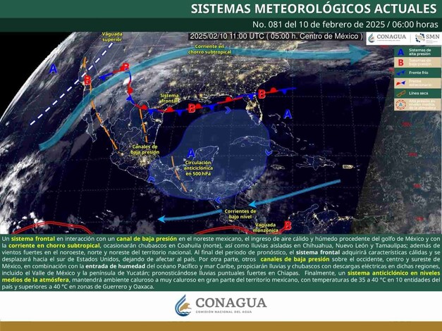 Se tendrá poca probabilidad de lluvia en regiones de Michoacán