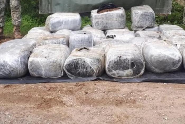 SEDENA asegura 320 kilos de marihuana en Jalisco