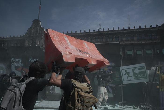 Segob condena violencia tras manifestación en el Zócalo de CdMx