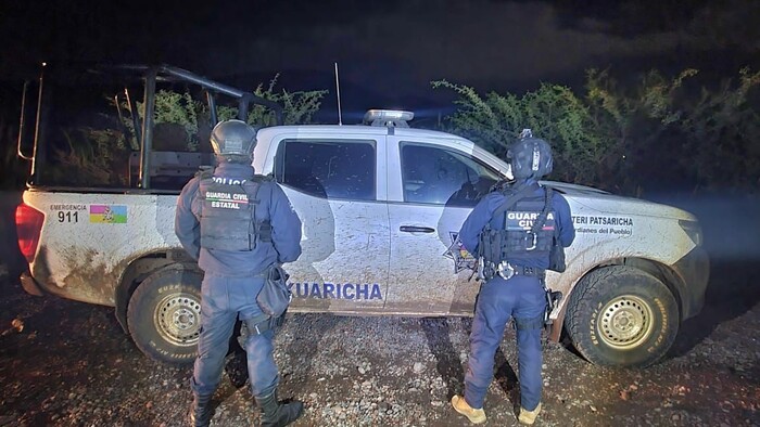 #Seguimiento #Fotos | Locizan una patrulla y una camioneta donde al parecer se transportaban policías comunales de La Cantera