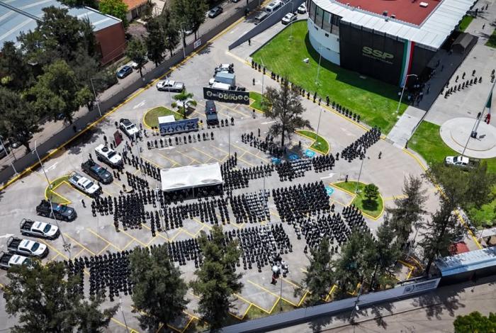 Seguridad Pública de Michoacán rinde homenaje póstumo a los 5 elementos caídos en cumplimiento de su deber