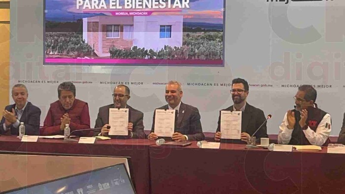 Serán construidas 1 millón de viviendas nuevas a beneficio de familias michoacanas: Bedolla