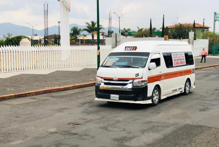Servicio de transporte público se reanuda de manera gradual en Michoacán