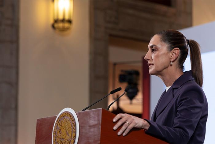 Sheinbaum denuncia al hombre que la acosó en el Centro Histórico de Ciudad de México
