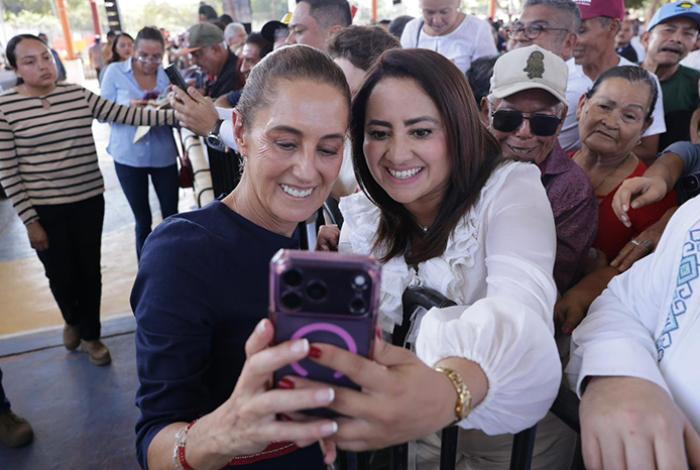 Sheinbaum, ejemplo mundial de diplomacia: Gladyz Butanda