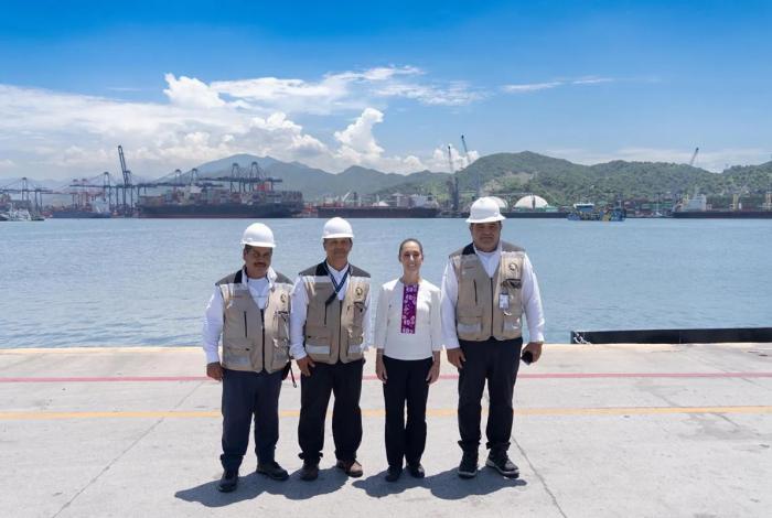 Sheinbaum impulsará el crecimiento del puerto de Manzanillo