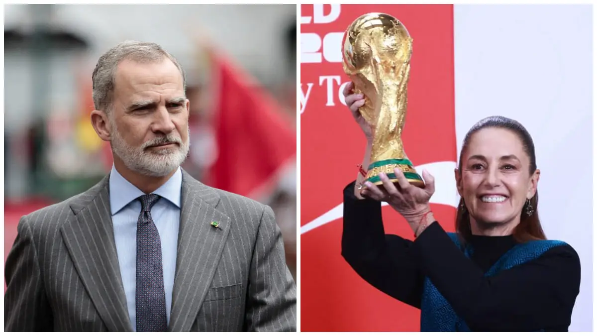 Sheinbaum invita al Rey Felipe VI de España al Mundial 2026