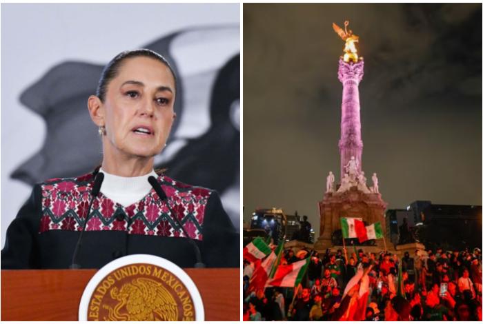 Sheinbaum llama a festejar con "respeto" durante el partido de México contra Ecuador