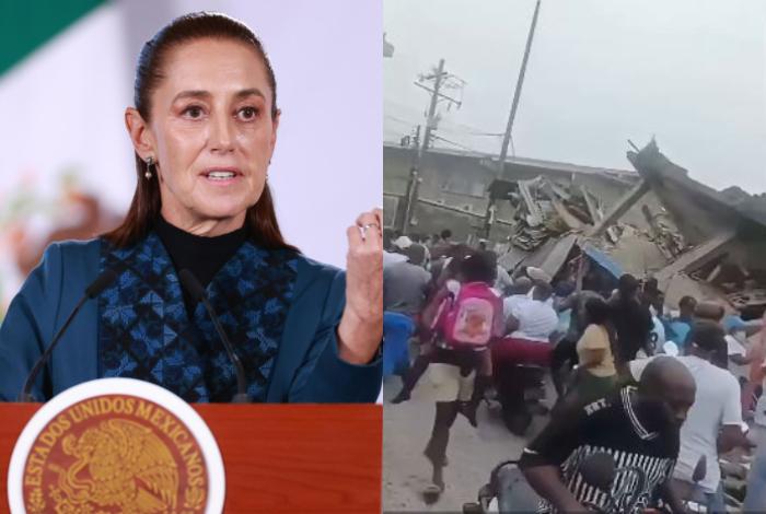 Sheinbaum ofrece “todo el apoyo” de México a Colombia tras el terremoto de magnitud 7.4