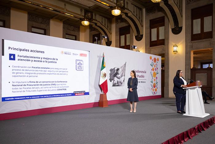 Sheinbaum presenta Plan Integral contra el Abuso Sexual: Que en todo el país sea delito grave