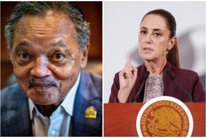 Sheinbaum recuerda al fallecido Jesse Jackson como un "pacifista" y defensor de los DDHH